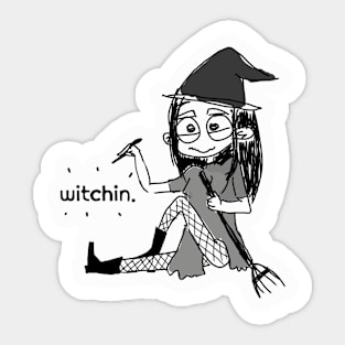 witchin' Sticker